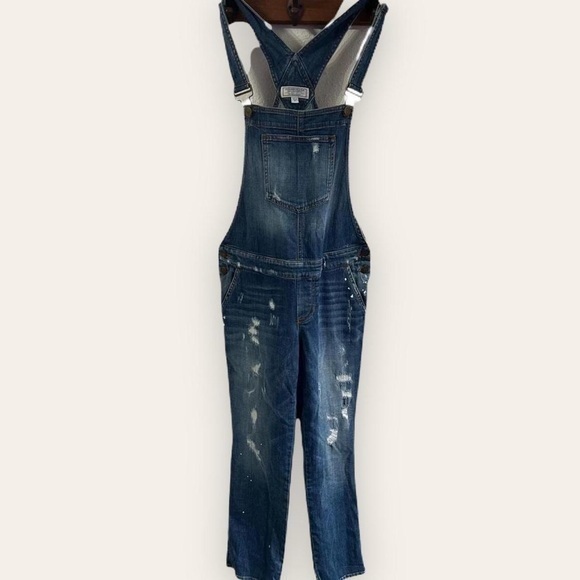Vintage Guess Denim Overalls - Picture 1 of 8